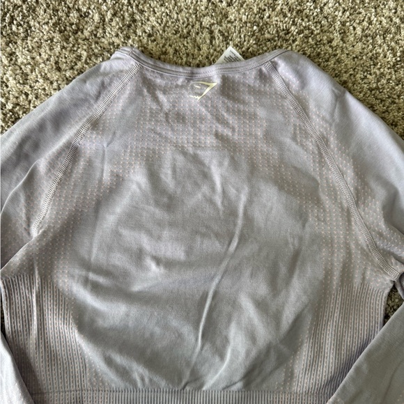 Gymshark Light Purple Long Sleeve Top - Picture 3 of 3